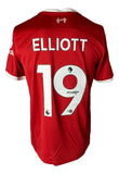 Harvey Elliott Signed Liverpool FC Nike Soccer Jersey BAS