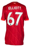Harvey Elliott Signed Nike Liverpool FC Soccer Jersey BAS