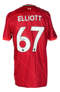 Harvey Elliott Signed Nike Liverpool Soccer Jersey BAS Sports Integrity