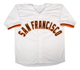 Hayden Birdsong San Francisco Signed White Baseball Jersey BAS