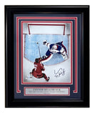 Connor Hellebyuck Signed Framed 8x10 USA Hockey 2026 Olympic Gold Photo Fanatics