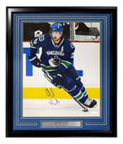 Henrik Sedin Signed Framed 16x20 Vancouver Canucks Photo JSA