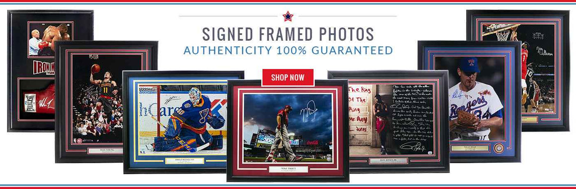 Memorabilia Sports Integrity | Authentic Signed Sports Memorabilia