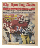 Herschel Walker Georgia Bulldogs Signed 1982 Sporting News Newspaper BAS