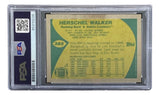 Herschel Walker Signed 1989 Topps #385 Dallas Cowboys Trading Card PSA - Sports Integrity