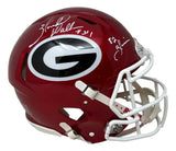 Herschel Walker Signed Georgia Bulldogs FS Authentic Speed Helmet 82 Heisman BAS