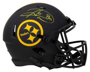 Hines Ward Signed Full Size Steelers Speed Replica Eclipse Helmet BAS ITP
