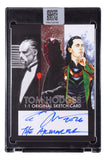 Star Wars The Armorer Original 1/1 Sketch Card Signed by Artist Tom Hodges