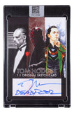 Deadpool Original 1/1 Sketch Card Signed by Artist Tom Hodges