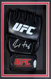 Max Holloway Signed UFC Replica Fight Glove In Shadowbox JSA QR