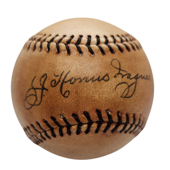 Honus Wagner Pirates Replica Baseball w/ Circa 1910s Facsimile Autograph