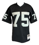 Howie Long Signed Oakland Raiders Mitchell & Ness NFL Legacy Jersey BAS