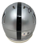 Howie Long Signed Oakland Raiders Mini Speed Helmet BAS Sports Integrity