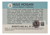Hulk Hogan Signed Reprint 1982 Wrestling All Stars Card #2 BAS