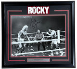 Hulk Hogan Signed Framed 16x20 Rocky vs Thunderlips Photo BAS