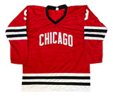 Bobby Hull Chicago Signed Red Hockey Jersey The Golden Jet PSA/DNA