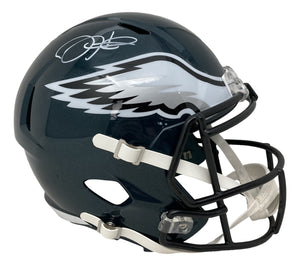 Jalen Hurts Signed Eagles Full Size Speed Replica Helmet BAS ITP Hurts Hologram