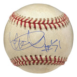 This Sports Integrity Ichiro Suzuki Mariners Signed Game Used Official MLB Baseball features his autograph with "51" and includes PSA/DNA authentication (AP43646).