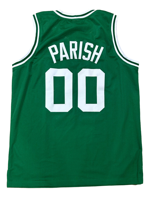 Robert Parish Custom Green Pro-Style Basketball Jersey