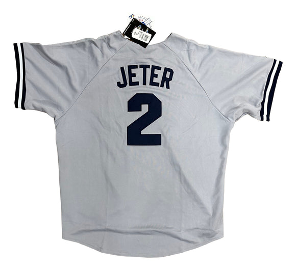 Derek Jeter New York Yankees Majestic Gray 2XL Baseball Jersey – Sports  Integrity