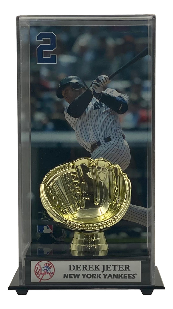 Derek Jeter New York Yankees Baseball Display Case Sports Integrity