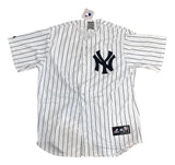Derek Jeter New York Yankees White Majestic Baseball Jersey Sports Integrity