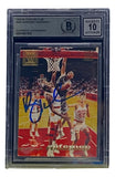 Penny Hardaway Signed Slabbed Magic 1993 - 94 Stadium Club #308 BAS Grade 10 - Sports Integrity