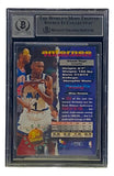 Penny Hardaway Signed Slabbed Magic 1993 - 94 Stadium Club #308 BAS Grade 10 - Sports Integrity