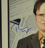 Rainn Wilson Signed Framed The Office 11x14 Dwight Schrute Photo JSA Sports Integrity