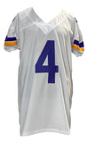 Dalvin Cook Signed Custom White Pro-Cut Football Jersey BAS ITP