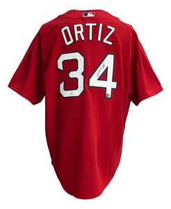 David Ortiz Signed Boston Red Sox M&N Cooperstown Baseball Jersey BAS ITP –  Sports Integrity