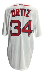 David Ortiz Signed Red Sox White Nike Baseball Jersey – Sports Integrity