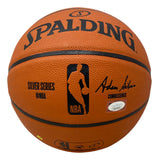 Karl Malone Utah Jazz Signed Spalding I/O NBA Basketball JSA ITP