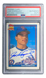 Ivan Rodriguez Signed 1991 Topps #101T Texas Rangers Rookie Card PSA/DNA