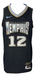 Ja Morant Signed Memphis Grizzlies Black Nike Swingman Jersey BAS Sports Integrity