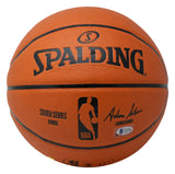 JA Morant Memphis Grizzlies Signed Full Size Spalding Replica Basketball BAS
