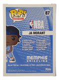 Ja Morant Signed Memphis Grizzlies NBA Funko Pop! Vinyl Figure #87 BAS - Sports Integrity