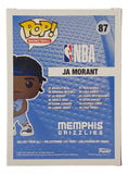 Ja Morant Signed Memphis Grizzlies NBA Funko Pop! Vinyl Figure #87 BAS Sports Integrity