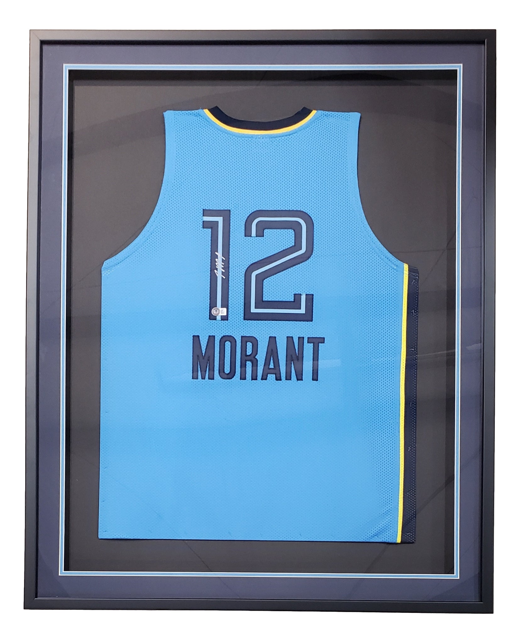 Ja Morant Signed Grizzlies Fanatics Jersey (Beckett)