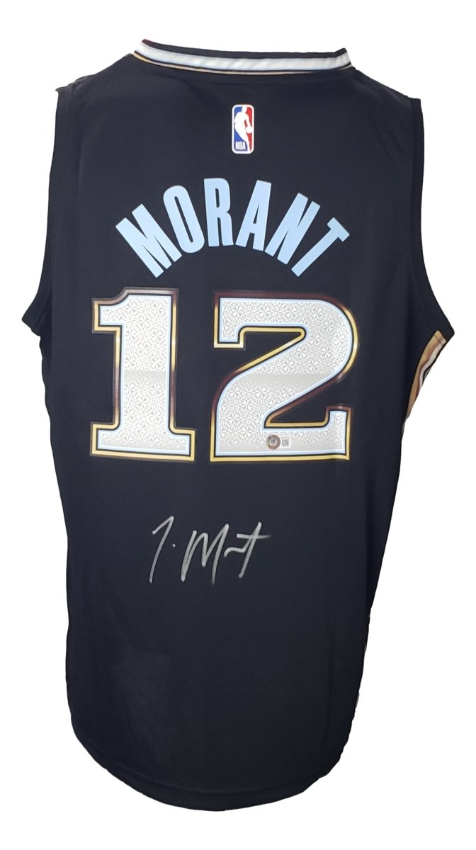 Maillot De Basket Ja Morant #12 - Grizzlies - Noir - Réplique On Court - Neuf Avec étiquettes