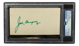 Jack Dempsey Boxing Signed In Green Index Card PSA/DNA