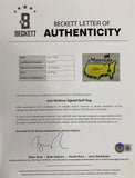 Jack Nicklaus Signed Framed Masters Golf Flag BAS AC22577 Sports Integrity
