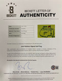 Jack Nicklaus Signed Framed 2005 Masters Golf Flag BAS AC22578 Sports Integrity