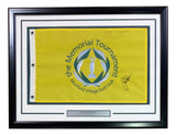 Jack Nicklaus Signed Framed The Memorial Tournament Golf Flag BAS AC22601 Sports Integrity