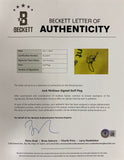 Jack Nicklaus Signed Framed The Memorial Tournament Golf Flag BAS AC22601 Sports Integrity
