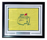 Jack Nicklaus Signed Framed Masters Golf Flag w/ Years BAS AC22579 Sports Integrity
