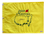 Jack Nicklaus Signed 2020 Masters Golf Flag BAS AC40935