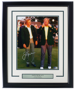 Jack Nicklaus Signed Framed 11x14 Golf Photo BAS LOA AB51359 Sports Integrity