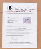 Jack Nicklaus Signed Framed 11x14 Golf Photo BAS LOA AB51357 Sports Integrity