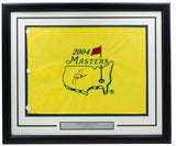 Jack Nicklaus Signed Framed 2004 Masters Golf Flag BAS AB94179 Sports Integrity